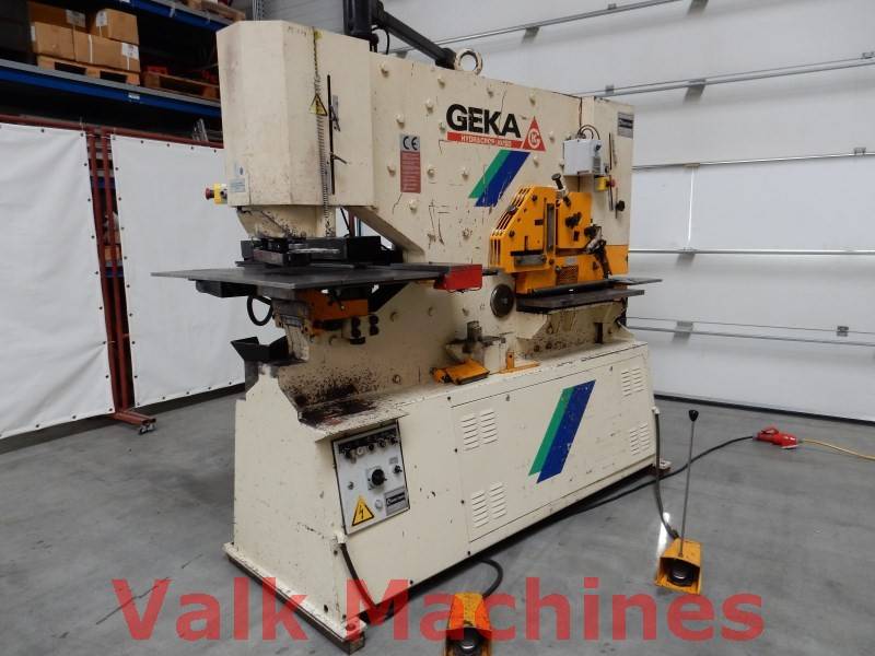 For sale used ironworker Geka Hydracrop 110/SD at Valk Machines BV