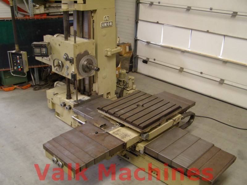 Used boring mill Union BFT 90/3-1 - Valk Machines