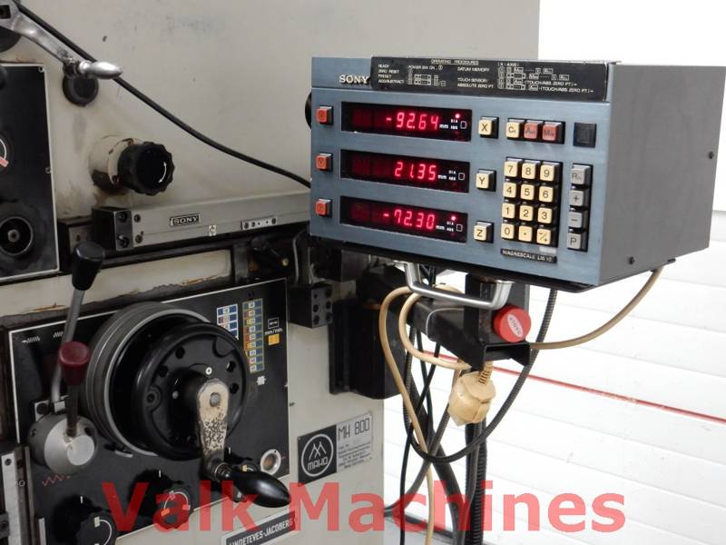 For sale: Used Universal Millingmachine Maho MH800 at Valk Machines